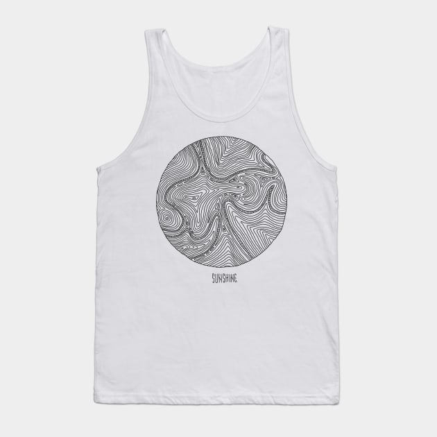 Psychedelic hippie sun Tank Top by OsFrontis